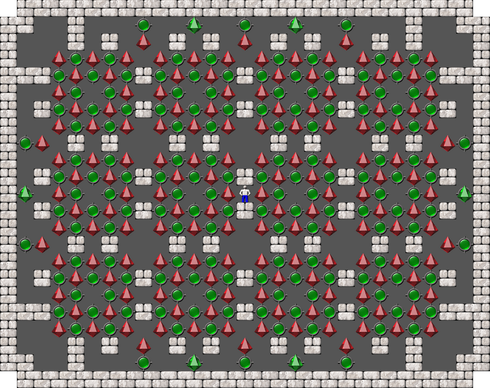 Sokoban Sasquatch 06 Arranged level 52